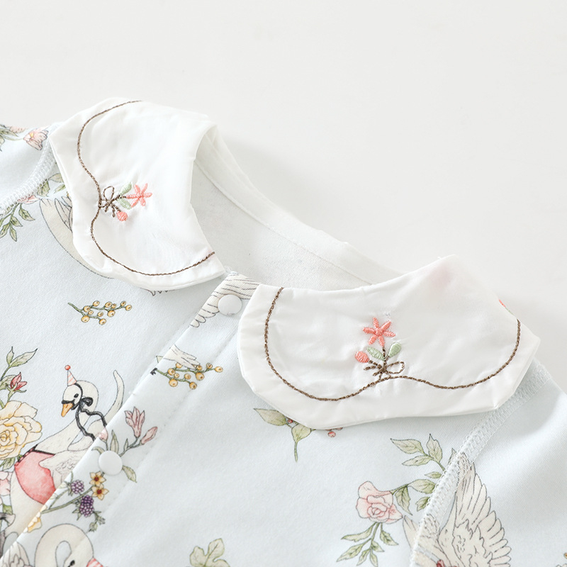 Dječji kombinezon, bez kostiju, četiri godišnja doba, klasa A, pamučni rever s dugim rukavima, dječja odjeća za penjanje, odijelo za penjanje