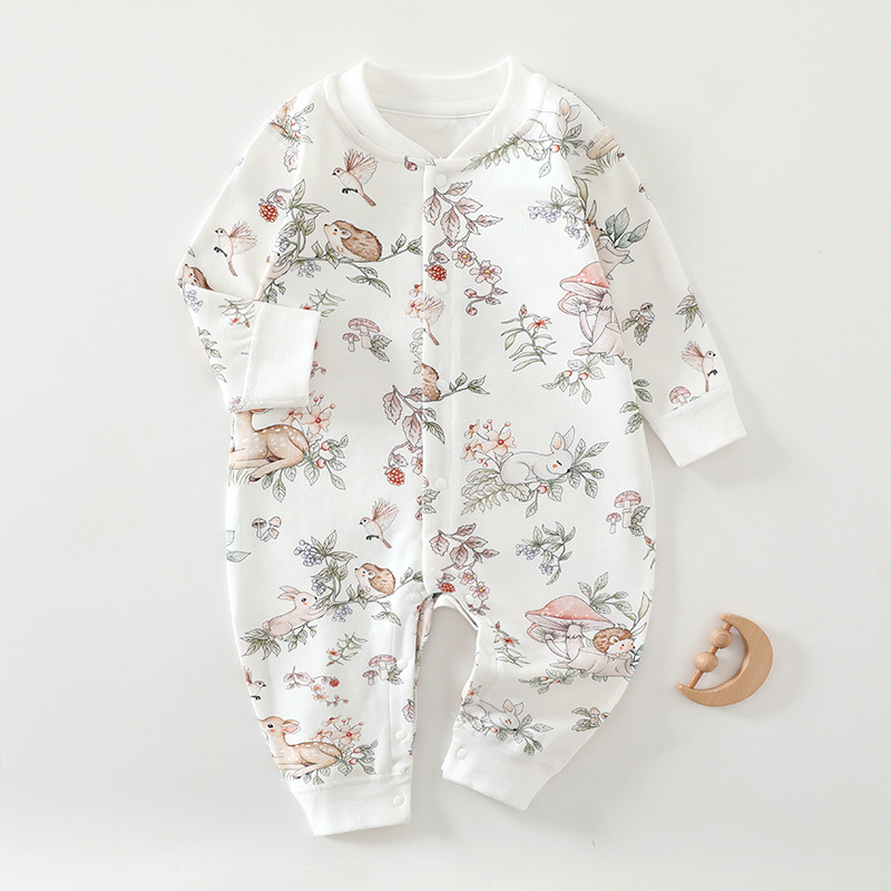 Dječji kombinezon, bez kostiju, četiri godišnja doba, klasa A, pamučni rever s dugim rukavima, dječja odjeća za penjanje, odijelo za penjanje