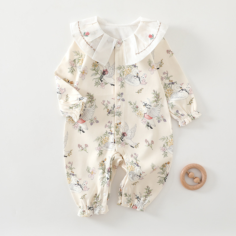 Dječji kombinezon, bez kostiju, četiri godišnja doba, klasa A, pamučni rever s dugim rukavima, dječja odjeća za penjanje, odijelo za penjanje