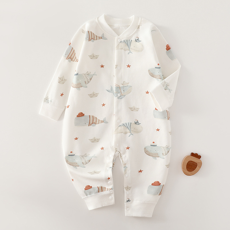 Dječji kombinezon, bez kostiju, četiri godišnja doba, klasa A, pamučni rever s dugim rukavima, dječja odjeća za penjanje, odijelo za penjanje