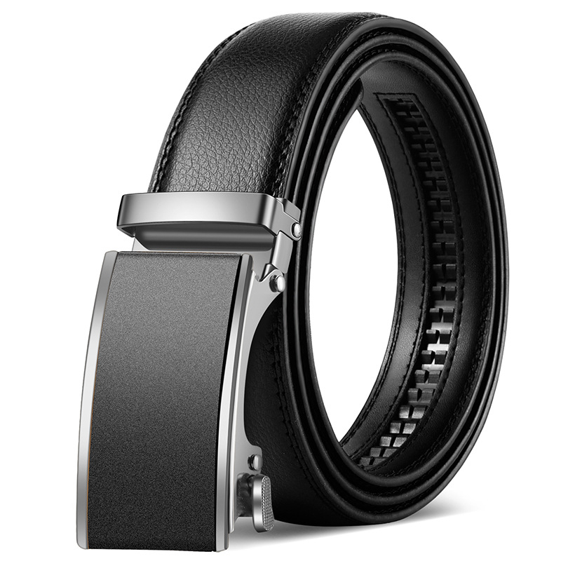 2025 új, kiváló minőségű öv, férfi klasszikus üzleti automata csatos öv, dombornyomott logóval ellátott férfi öv, nadrágszár