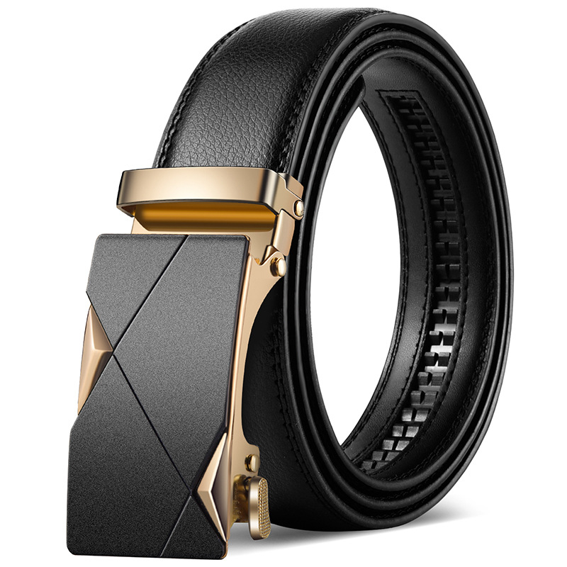 2025 új, kiváló minőségű öv, férfi klasszikus üzleti automata csatos öv, dombornyomott logóval ellátott férfi öv, nadrágszár