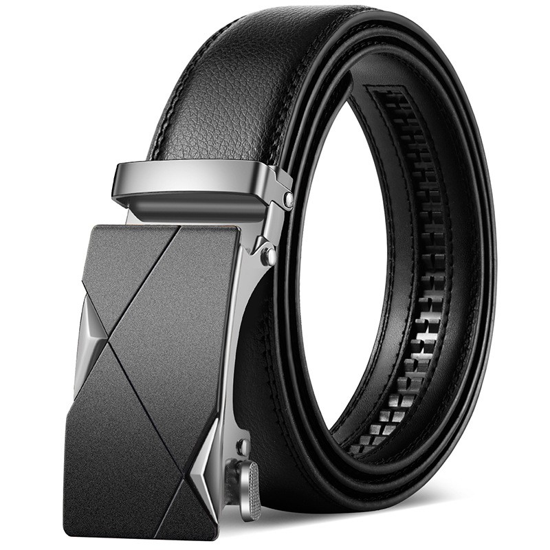 2025 új, kiváló minőségű öv, férfi klasszikus üzleti automata csatos öv, dombornyomott logóval ellátott férfi öv, nadrágszár