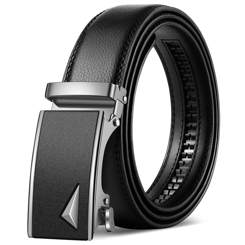 2025 új, kiváló minőségű öv, férfi klasszikus üzleti automata csatos öv, dombornyomott logóval ellátott férfi öv, nadrágszár