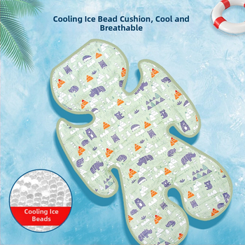 Vasaros valgomojo kėdė, ledo kilimėlis, kūdikio vežimėlis, ledo kilimėlis, gelis, animacinis filmas, vėsus kūdikio pagalvėlė, šaltas kilimėlis, vaikų automobilio kilimėlis, minkštas