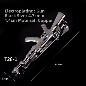 Meeste relvaga must lipsuklamber, äriprillidega, torukujuline ankur, Korea stiilis turvaline vasklipsuklamber