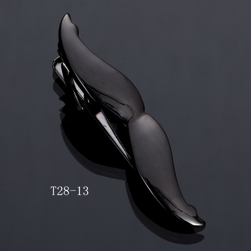 Meeste relvaga must lipsuklamber, äriprillidega, torukujuline ankur, Korea stiilis turvaline vasklipsuklamber