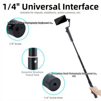 „Feiyu“ prailginimo strypas „Dajiang Vast“ mobiliojo telefono stabilizatorius universalus asmenukių lazdas sportinė kamera „gopro13“ delninis strypas