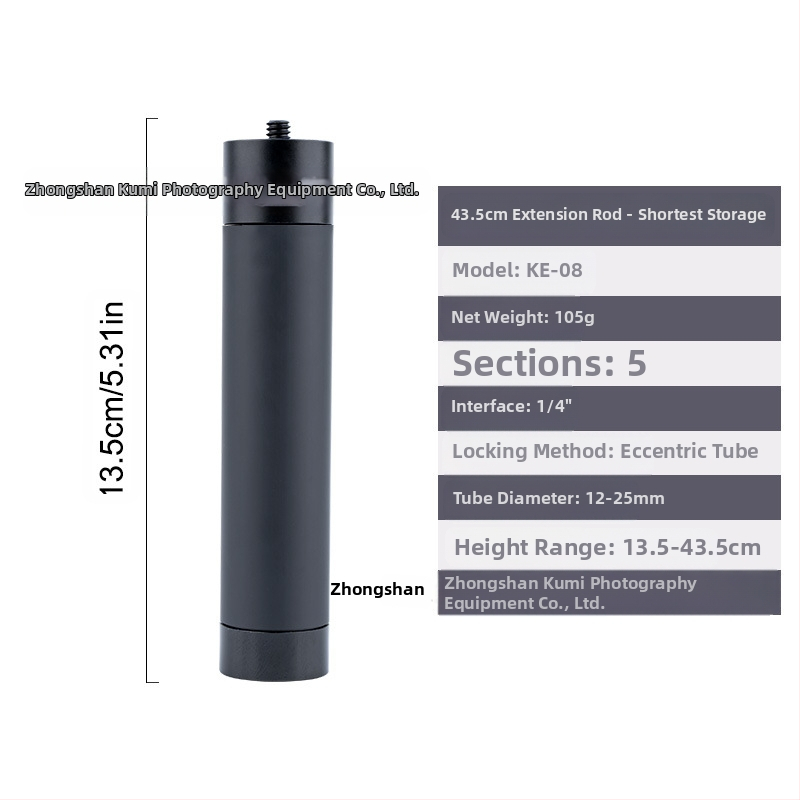 „Feiyu“ prailginimo strypas „Dajiang Vast“ mobiliojo telefono stabilizatorius universalus asmenukių lazdas sportinė kamera „gopro13“ delninis strypas