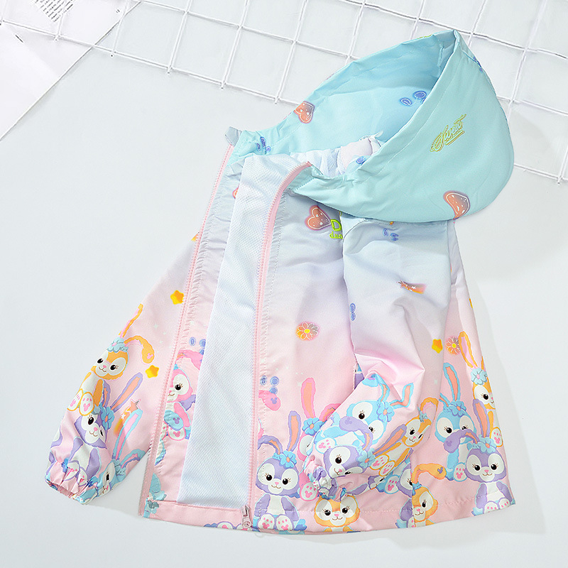 Zēnu Nezha jaka maziem bērniem, stilīga multfilmu jaka zēniem un meitenēm, 2025. gada pavasaris un rudens, jauns modelis