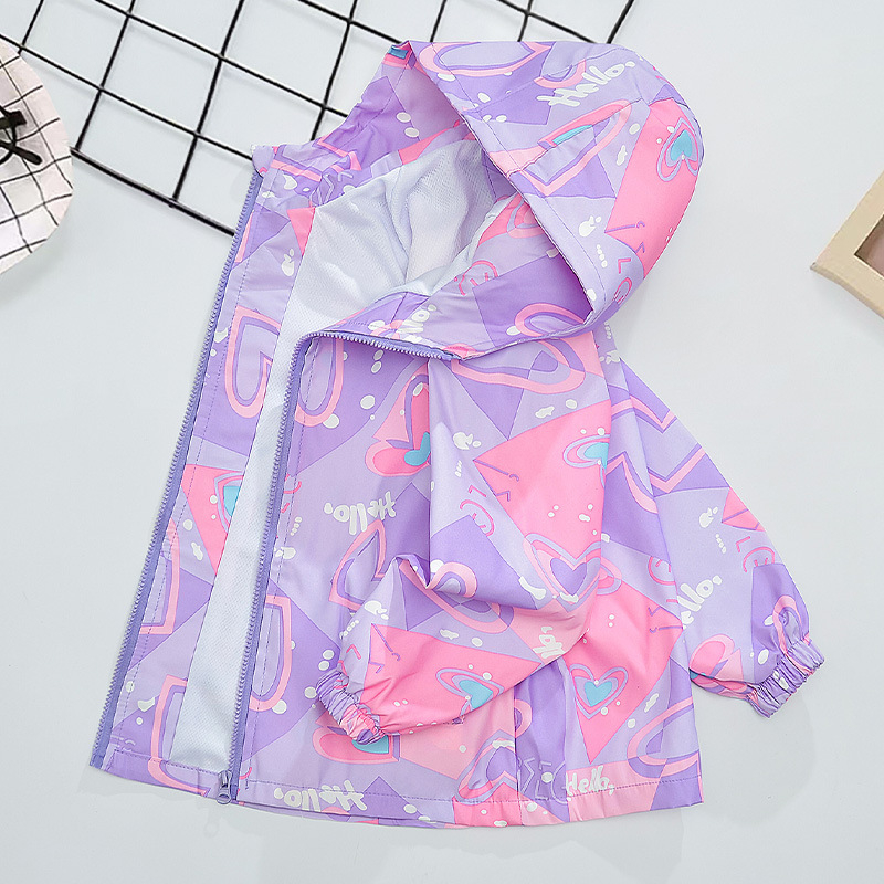 Zēnu Nezha jaka maziem bērniem, stilīga multfilmu jaka zēniem un meitenēm, 2025. gada pavasaris un rudens, jauns modelis