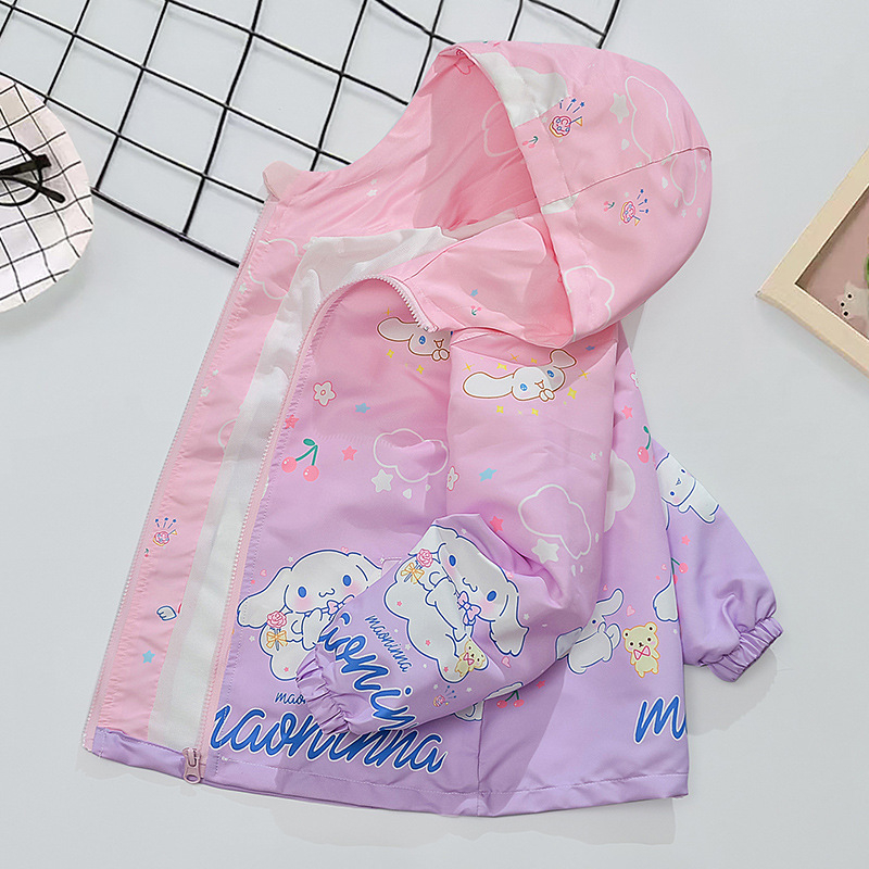 Zēnu Nezha jaka maziem bērniem, stilīga multfilmu jaka zēniem un meitenēm, 2025. gada pavasaris un rudens, jauns modelis