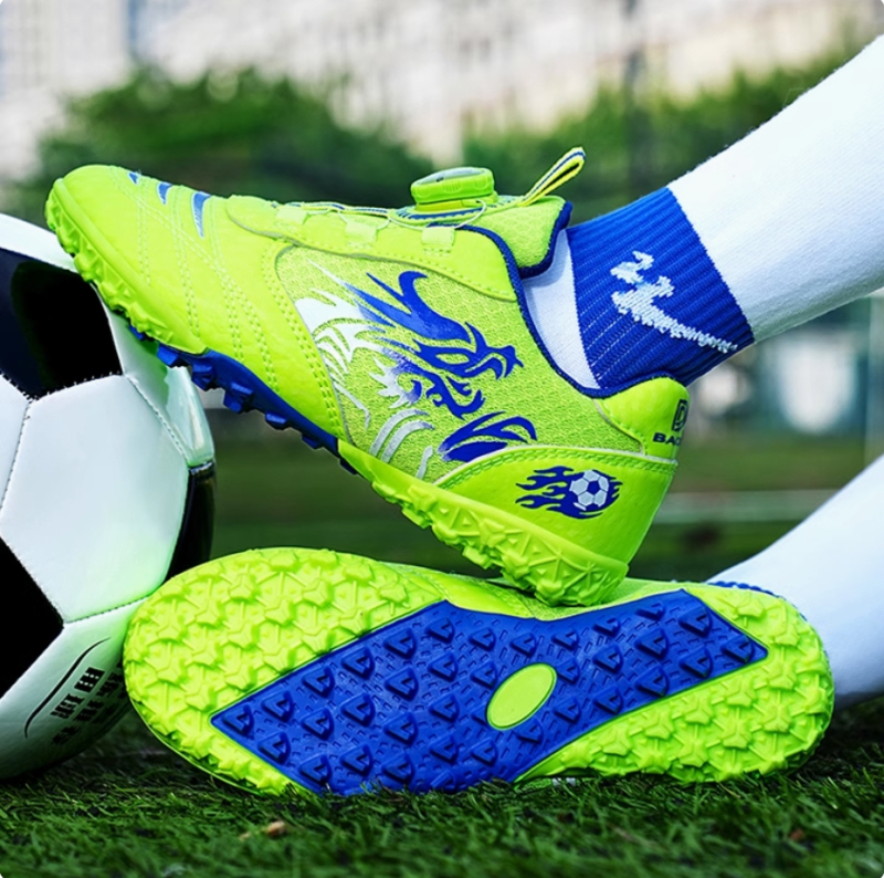 Bērnu futbola apavi zēniem 2024. gada jauni tf bērnu C Luo sporta apavi zēniem sākumskolas vecuma skolēniem