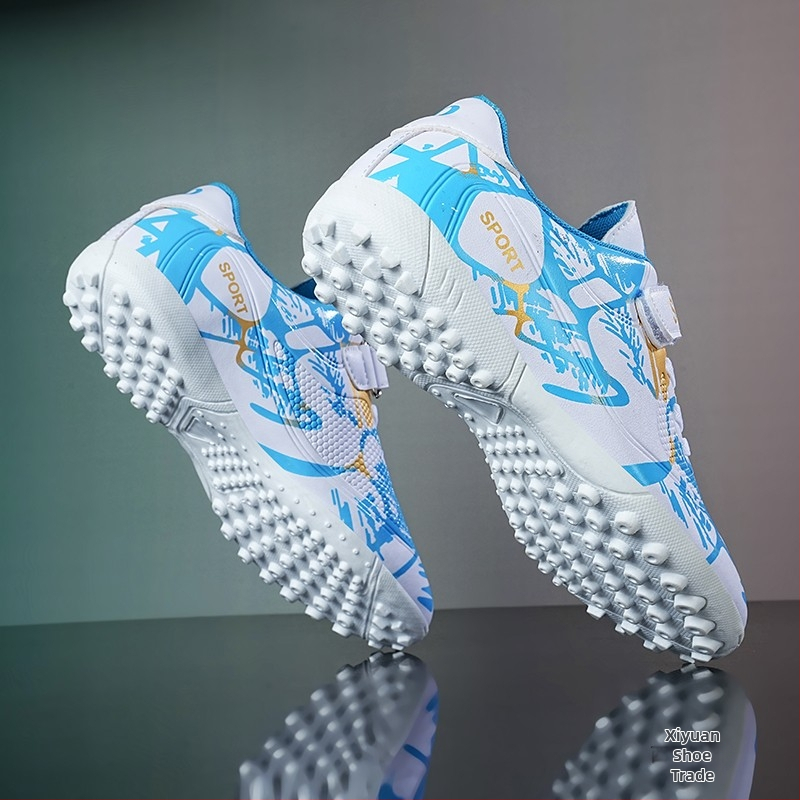 Bērnu futbola apavi zēniem 2024. gada jauni tf bērnu C Luo sporta apavi zēniem sākumskolas vecuma skolēniem