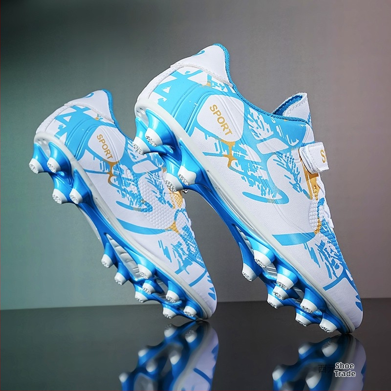 Bērnu futbola apavi zēniem 2024. gada jauni tf bērnu C Luo sporta apavi zēniem sākumskolas vecuma skolēniem