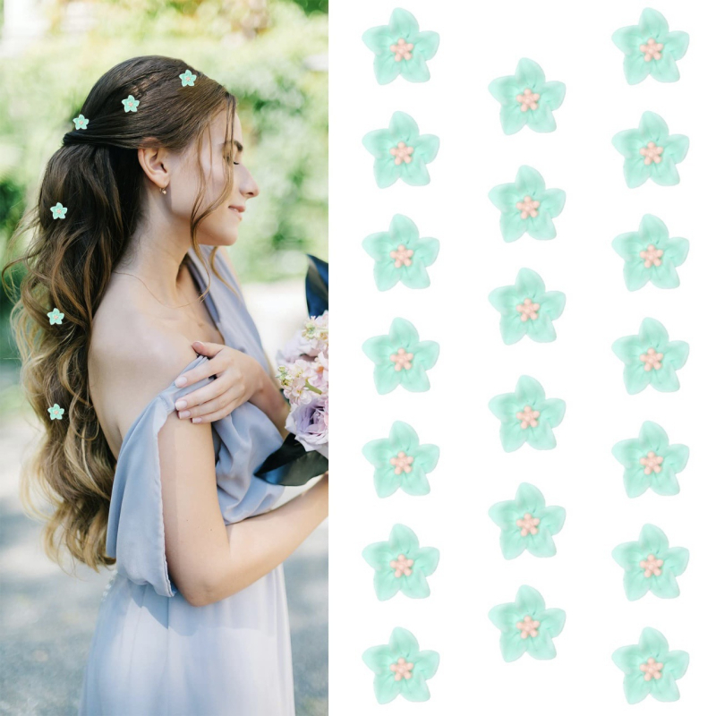 Retro Amazon pletenica za vjenčanu kosu s bisernim grahom i vještačkim kamenčićima, dječja kopča za kosu u stilu princeze, ukrašena mini cvijet za glavu