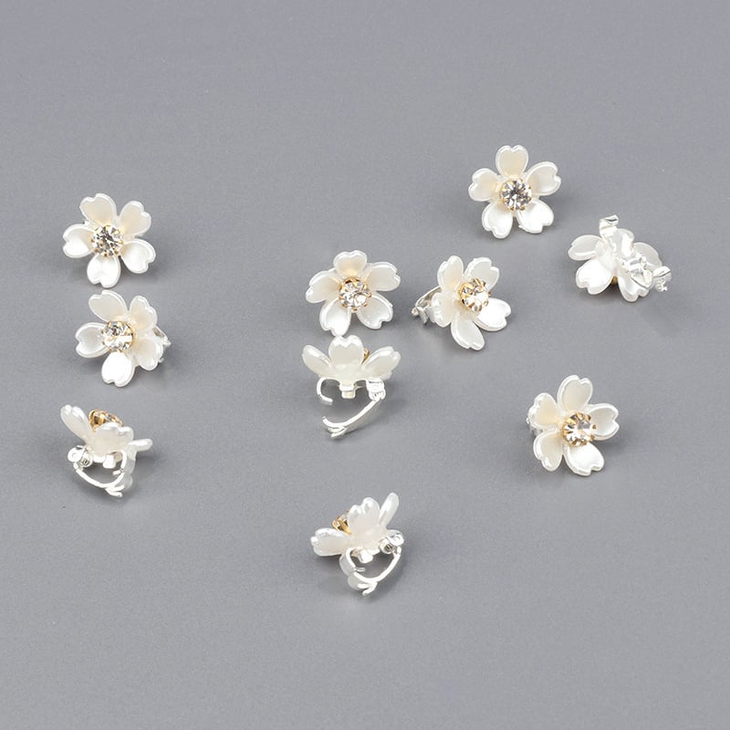 Retro Amazon pletenica za vjenčanu kosu s bisernim grahom i vještačkim kamenčićima, dječja kopča za kosu u stilu princeze, ukrašena mini cvijet za glavu