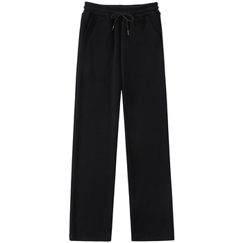 Сиви тесни дамски пролетни, есенни и зимни спортни панталони с висока талия, прави драпирани малки ежедневни спортни дълги панталони