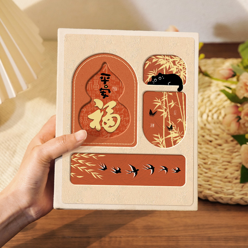 Малък фотоалбум в китайски стил, възпоменателен албум с голям капацитет с вложки, 5-инчов, 6-инчов, 7-инчов полароид, 3-инчов семеен албум за растеж на бебета