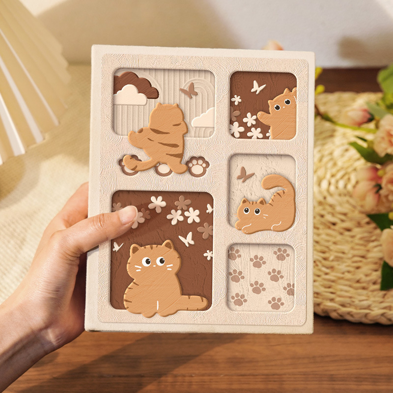 Малък фотоалбум в китайски стил, възпоменателен албум с голям капацитет с вложки, 5-инчов, 6-инчов, 7-инчов полароид, 3-инчов семеен албум за растеж на бебета