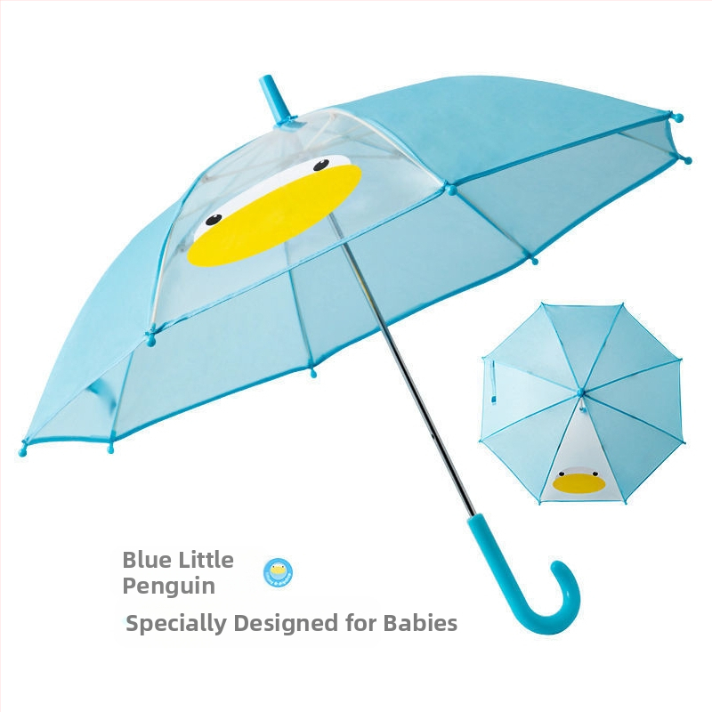 Детски дъждобран за момче, прозрачна козирка, жълто пончо с патица, удължен по цялото тяло, водоустойчив комплект за момичета с динозавърски мотиви