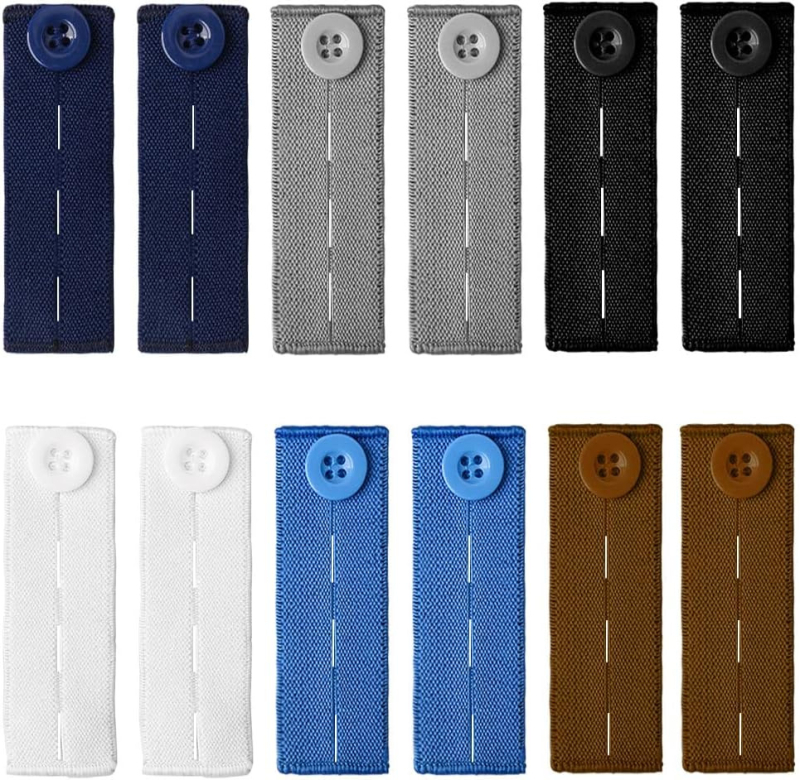 Reguliuojamos ir nuimamos apvalios džinsų sagos vyrams ir moterims, kelnių juosmens padidinimas, prailginimo sagtis be siūlės