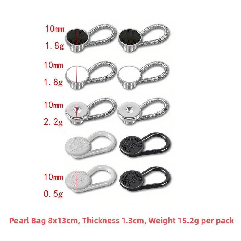 Reguliuojamos ir nuimamos apvalios džinsų sagos vyrams ir moterims, kelnių juosmens padidinimas, prailginimo sagtis be siūlės