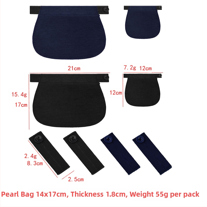 Reguliuojamos ir nuimamos apvalios džinsų sagos vyrams ir moterims, kelnių juosmens padidinimas, prailginimo sagtis be siūlės