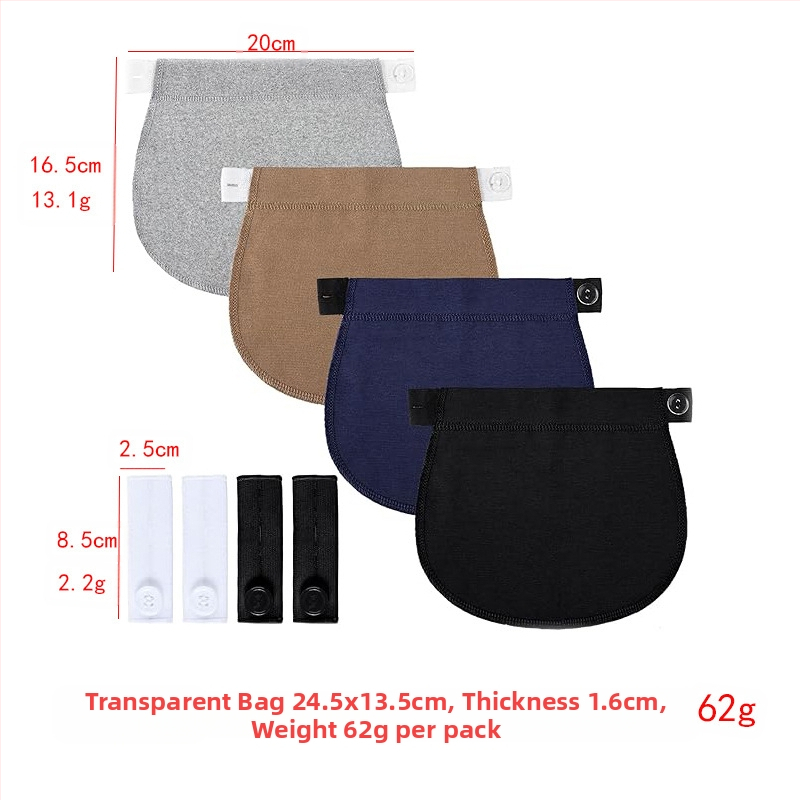 Reguliuojamos ir nuimamos apvalios džinsų sagos vyrams ir moterims, kelnių juosmens padidinimas, prailginimo sagtis be siūlės