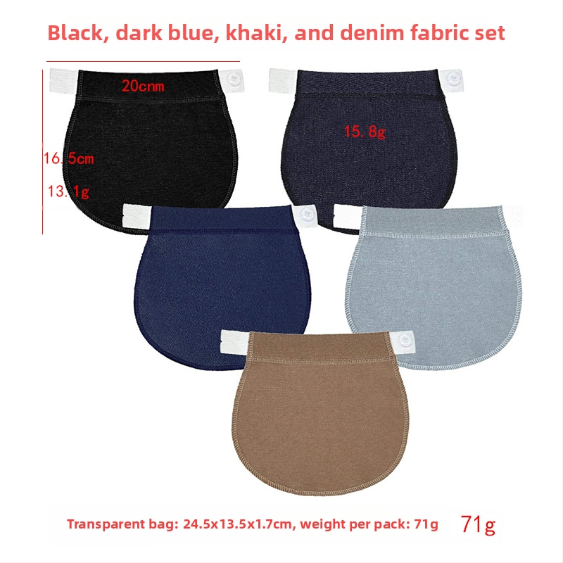 Reguliuojamos ir nuimamos apvalios džinsų sagos vyrams ir moterims, kelnių juosmens padidinimas, prailginimo sagtis be siūlės