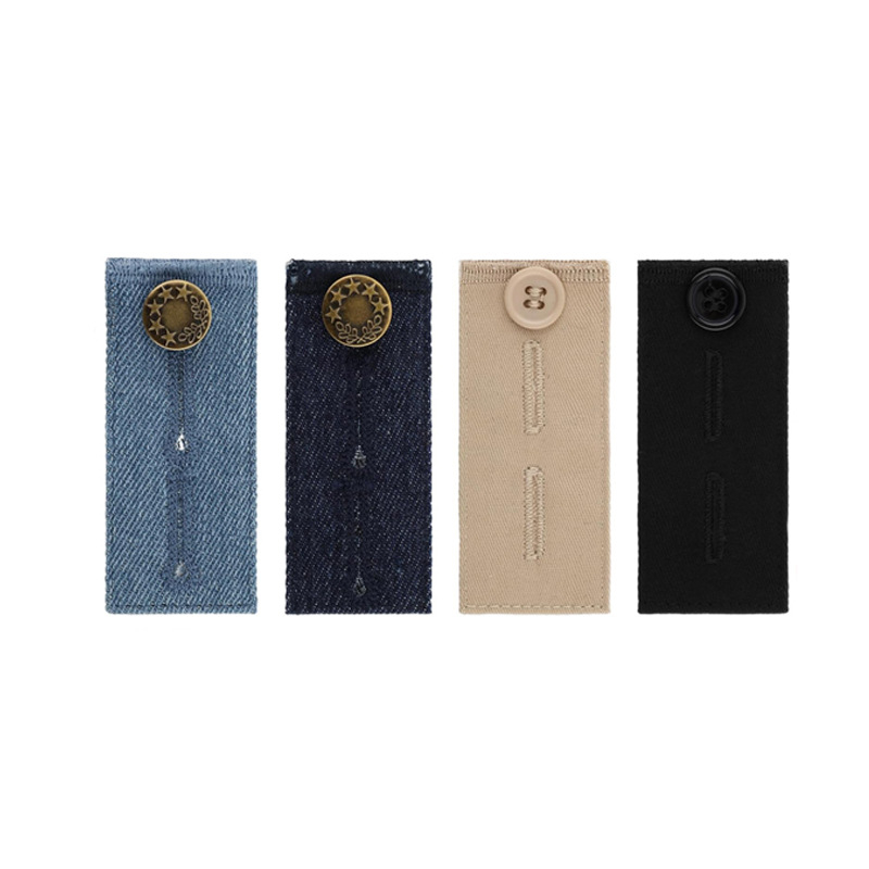 Reguliuojamos ir nuimamos apvalios džinsų sagos vyrams ir moterims, kelnių juosmens padidinimas, prailginimo sagtis be siūlės