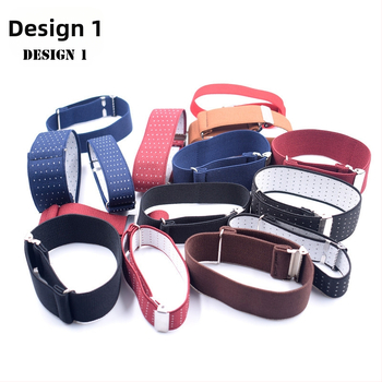 Suaugusiems vyrams ir moterims skirtas marškinių formos rankovės žiedas su neslystančiu dirželiu, universalios rankovės, aukštos kokybės elastingas rankovės žiedas, reguliuojamas europietiškas ir amerikietiškas rankovės žiedas.