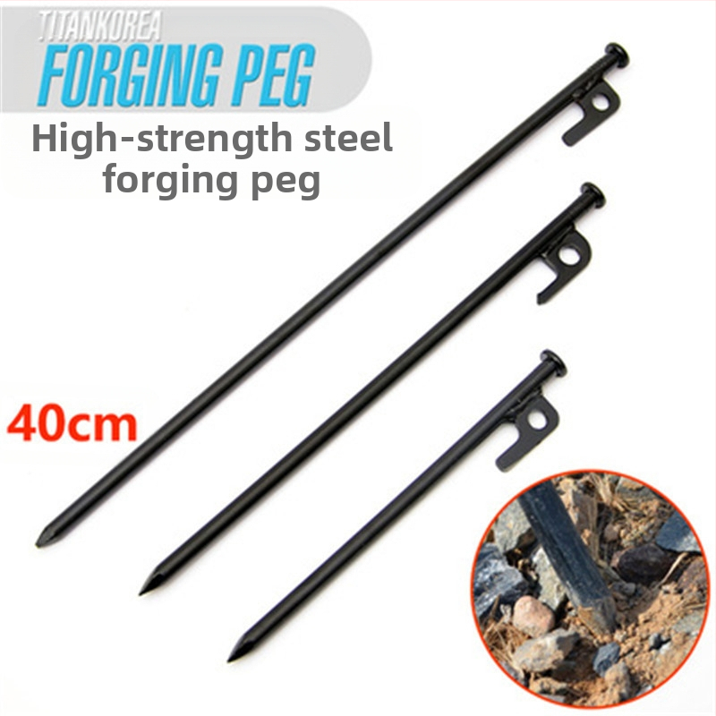 Pludmales nagla 30CM10 avārijas tuksneša ainaviskās vietas kempinga plastmasas RV ceļojumu fiksatora komplekts