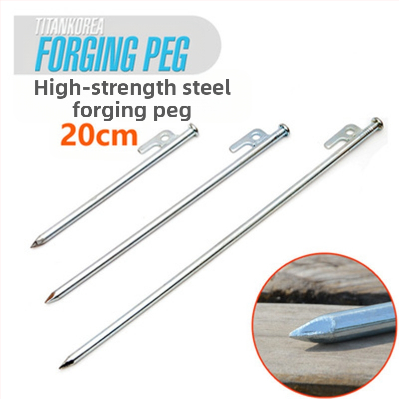 Pludmales nagla 30CM10 avārijas tuksneša ainaviskās vietas kempinga plastmasas RV ceļojumu fiksatora komplekts