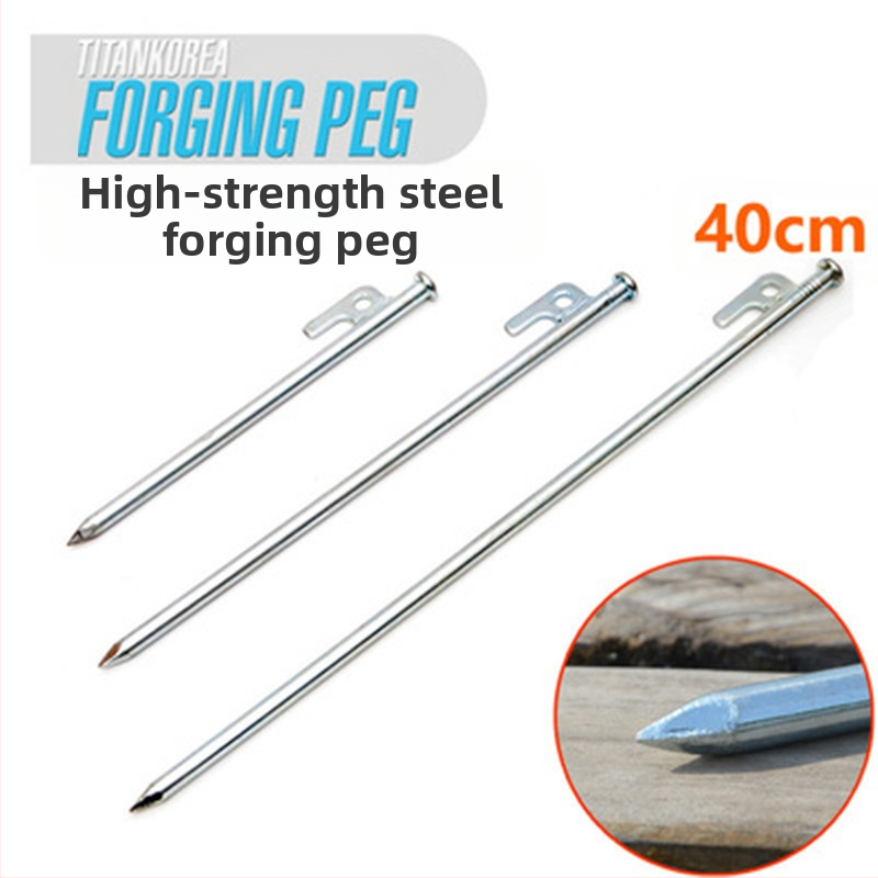 Pludmales nagla 30CM10 avārijas tuksneša ainaviskās vietas kempinga plastmasas RV ceļojumu fiksatora komplekts