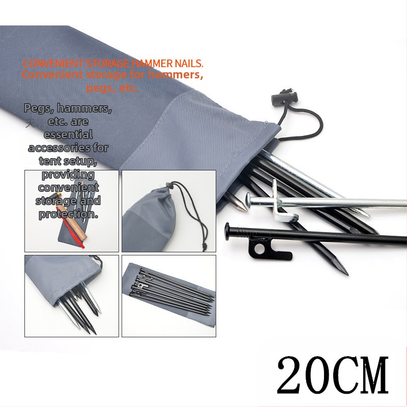 Pludmales nagla 30CM10 avārijas tuksneša ainaviskās vietas kempinga plastmasas RV ceļojumu fiksatora komplekts