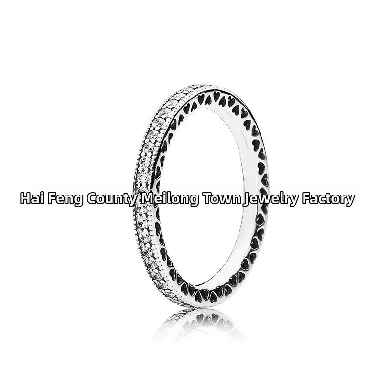 Strieborný prsteň Panjia S925 s elegantným diamantom a malým výklenkom, kreatívny luxusný darčekový predmet