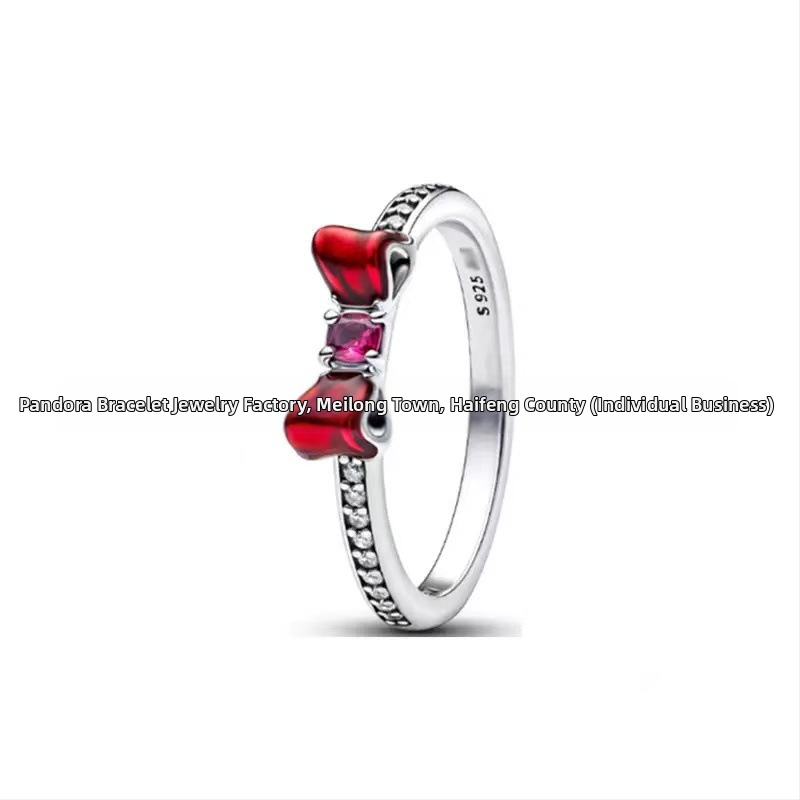 Strieborný prsteň Panjia S925 s elegantným diamantom a malým výklenkom, kreatívny luxusný darčekový predmet