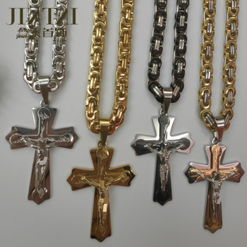 Izravna prodaja iz tvornice Amazon Aliexpress Europska i američka nova trendi muška ogrlica od titana i čelika s privjeskom od nehrđajućeg čelika