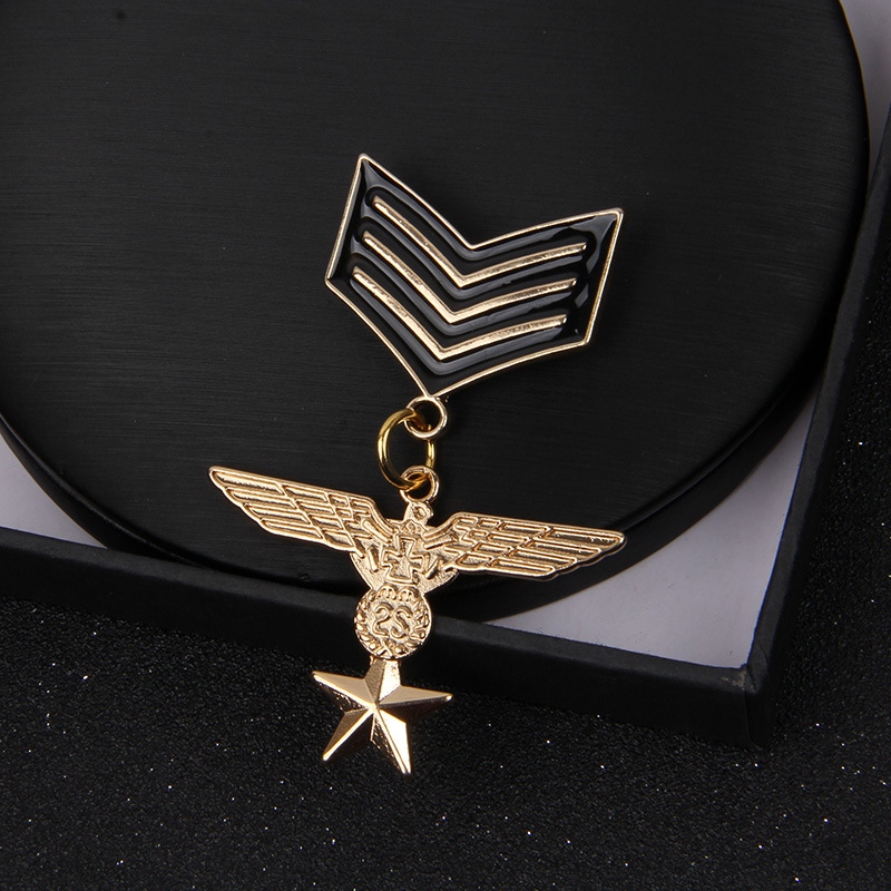 Ιαπωνική και κορεάτικη καρφίτσα ανδρική μόδα ρετρό jk μικρό σήμα μεταλλικό μετάλλιο κοστούμι σακάκι καρφίτσα πόρπη αξεσουάρ μόδας κοσμήματα