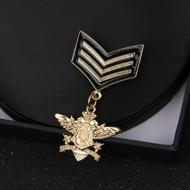 Ιαπωνική και κορεάτικη καρφίτσα ανδρική μόδα ρετρό jk μικρό σήμα μεταλλικό μετάλλιο κοστούμι σακάκι καρφίτσα πόρπη αξεσουάρ μόδας κοσμήματα