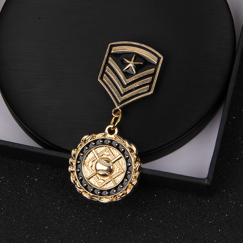 Ιαπωνική και κορεάτικη καρφίτσα ανδρική μόδα ρετρό jk μικρό σήμα μεταλλικό μετάλλιο κοστούμι σακάκι καρφίτσα πόρπη αξεσουάρ μόδας κοσμήματα