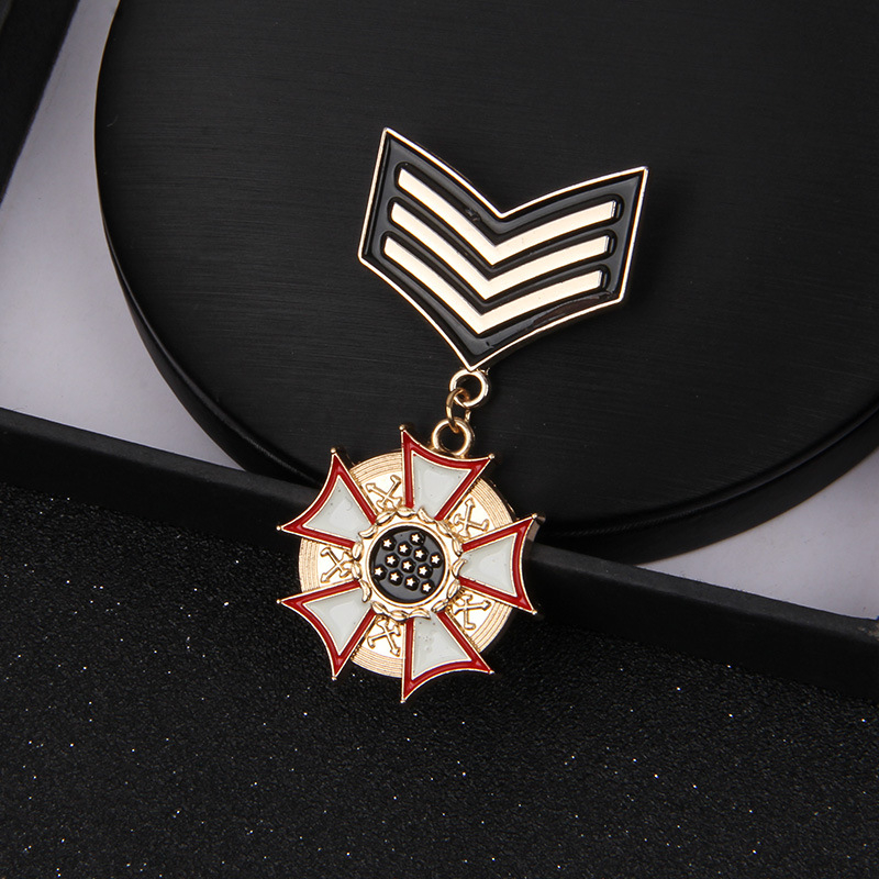 Ιαπωνική και κορεάτικη καρφίτσα ανδρική μόδα ρετρό jk μικρό σήμα μεταλλικό μετάλλιο κοστούμι σακάκι καρφίτσα πόρπη αξεσουάρ μόδας κοσμήματα