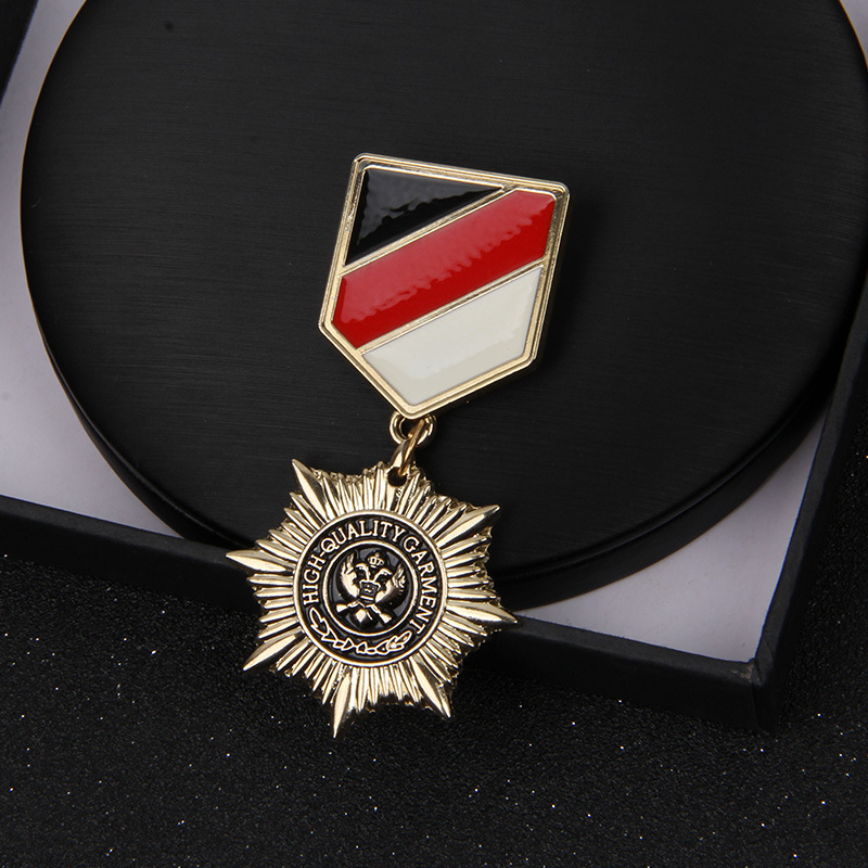 Ιαπωνική και κορεάτικη καρφίτσα ανδρική μόδα ρετρό jk μικρό σήμα μεταλλικό μετάλλιο κοστούμι σακάκι καρφίτσα πόρπη αξεσουάρ μόδας κοσμήματα