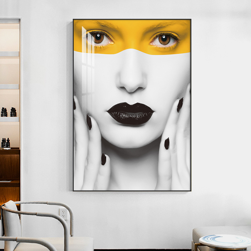 Фризьор Декоративна картина Стенопис Бръснарница Кибер Знаменитост Прическа Креативна Висяща Картина Бар Фризьорски Салон Фон Стена