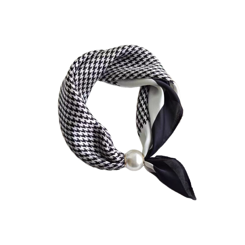 2025 m. pavasario ir vasaros naujas perlų vėrinys su magnetine sagtimi, tingiu kaklu, dengiantis kaklą, raktikaulio grandinėlės raštas, šilkinis šalikas