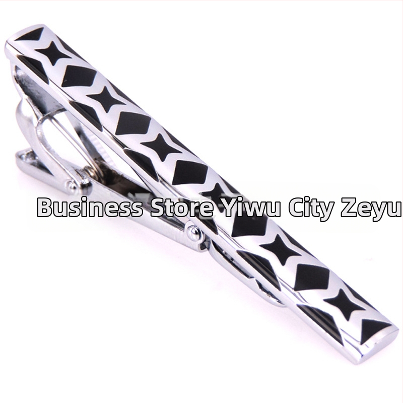 Madingi vyriški kaklaraiščio segtukai, vielos traukimo, krištolo kriauklės kaklaraiščio segtukai, verslo vyrams, kaklaraiščio segtukų gamyklos kainos išpardavimas