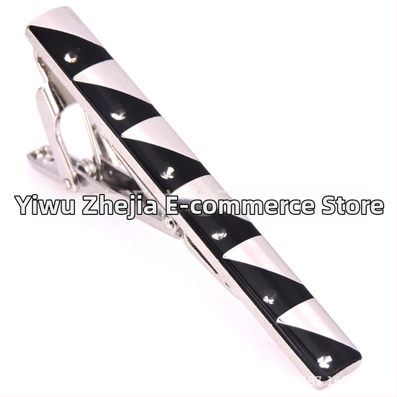 Madingi vyriški kaklaraiščio segtukai, vielos traukimo, krištolo kriauklės kaklaraiščio segtukai, verslo vyrams, kaklaraiščio segtukų gamyklos kainos išpardavimas