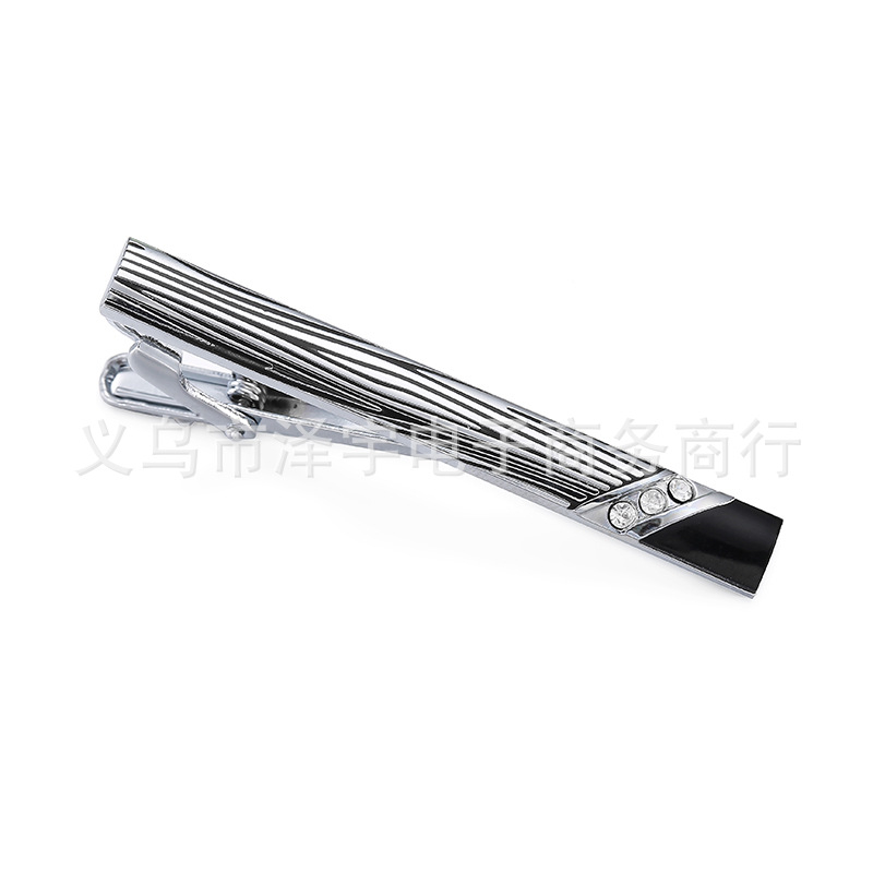 Madingi vyriški kaklaraiščio segtukai, vielos traukimo, krištolo kriauklės kaklaraiščio segtukai, verslo vyrams, kaklaraiščio segtukų gamyklos kainos išpardavimas