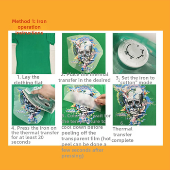 Naujas mielas animacinis mielas negyvagimio karšto perkėlimo „pasidaryk pats“ marškinėlių megztinis rankų darbo puošmena plaukų kartai